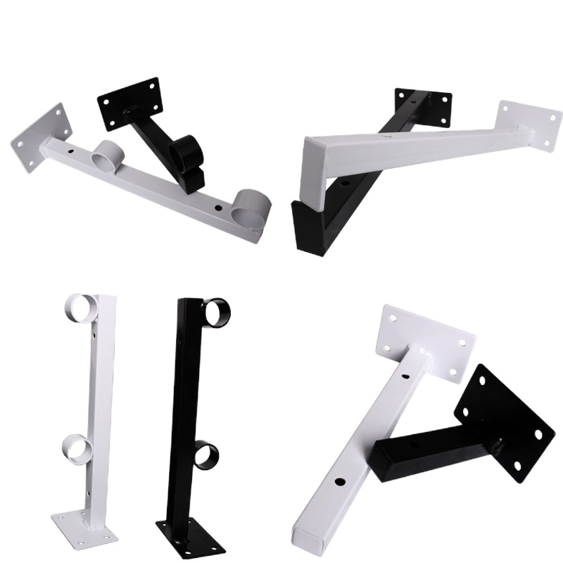 支架托架隔层板:黑色带钩款式250mm长