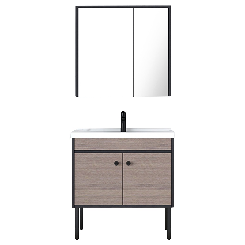 安华现代简约实木浴室柜防潮组合套装70/80/90CMN3DG10-S