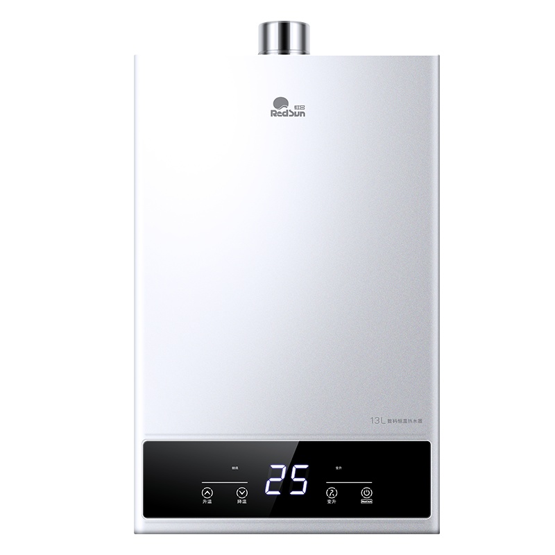 红日燃气热水器智能恒温低水压启动三档变升节能省气断电记忆13LEP13T(天然气)