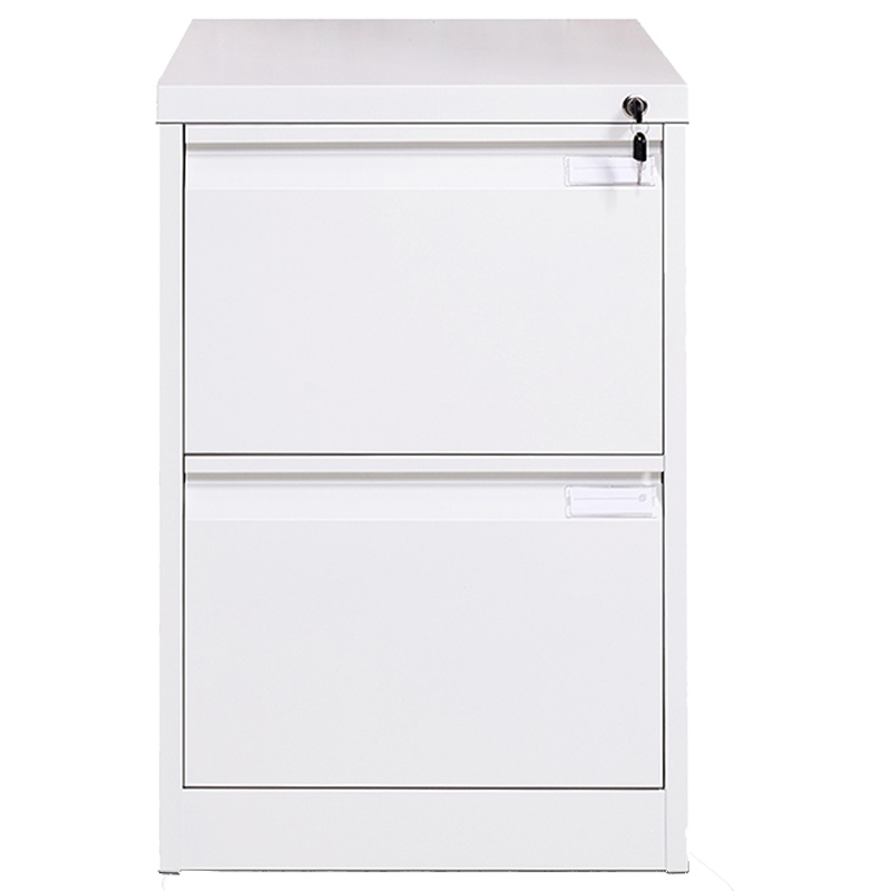 欧宝美文件柜卡箱A4挂捞资料柜白色加厚款