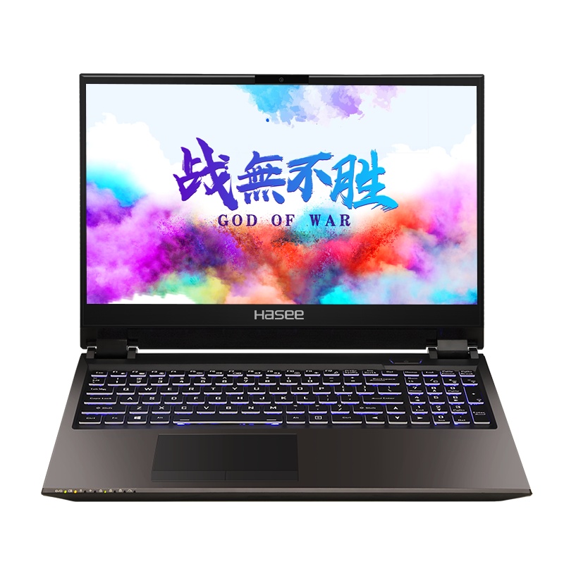 神舟战神(Hasee)Z8-CU7NA 15.6英寸电竞吃鸡游戏本窄边框电竞新款笔记本电脑(十代英特尔酷睿I7-10750H 8GB 512GB RTX2060 IPS)