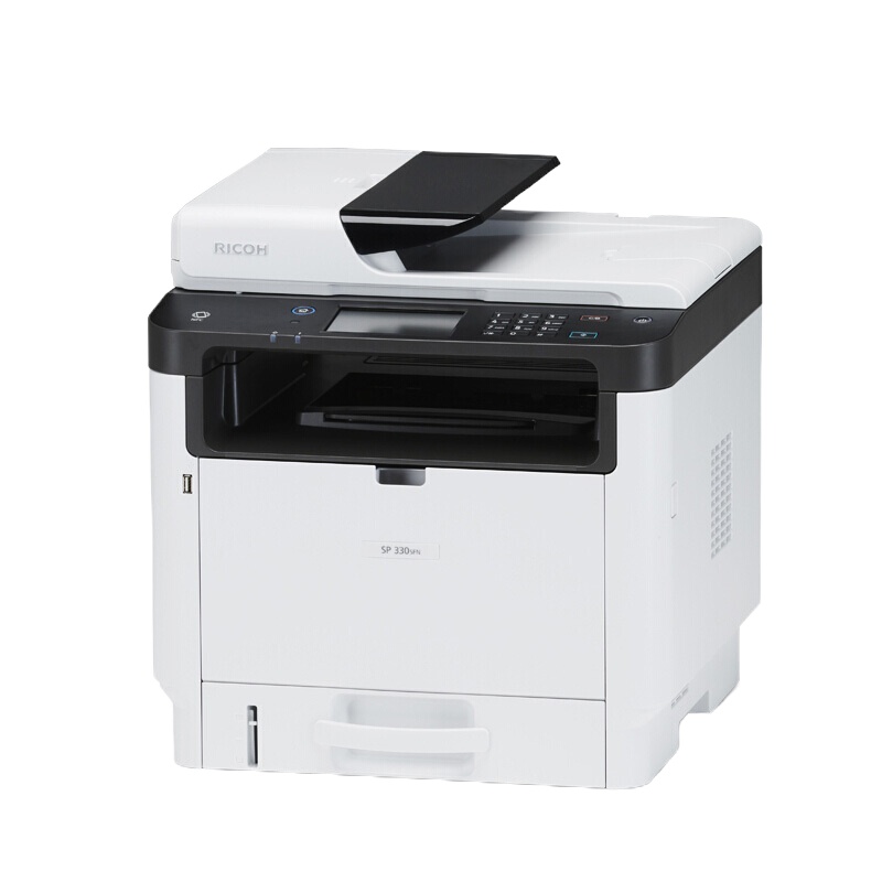 理光(RICOH) SP 330SN商用办公A4黑白激光打印机打印复印扫描