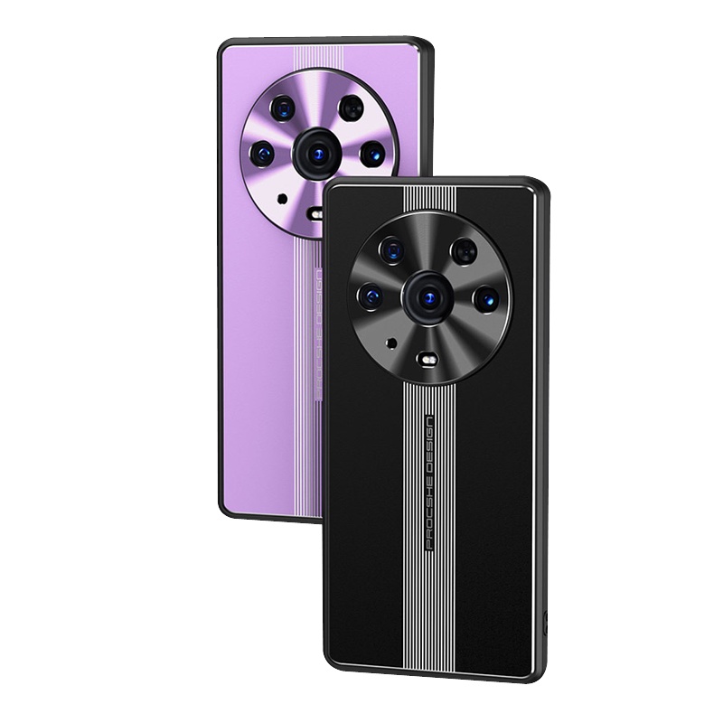 安美宝 华为荣耀magic3手机壳男士magic3pro保护套金属磨砂车载磁吸铁片por全包防摔合金HONOR新款