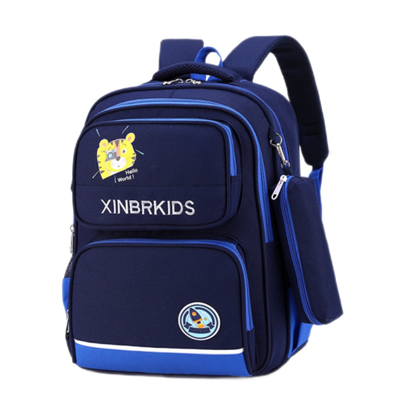 迪嘉乐儿童书包小学生男简约轻便护脊背包新款时尚女孩大容量减负双肩包