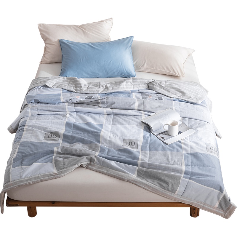 ladysoft御棉堂 全棉印花夏凉被双人空调被被子夏被床上用品