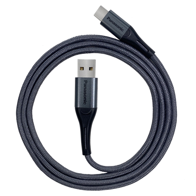 松下USB2.0数据线快充充电线华为Mate30Pro/40/20/10/P40/小米荣耀手机 高级编织-1米