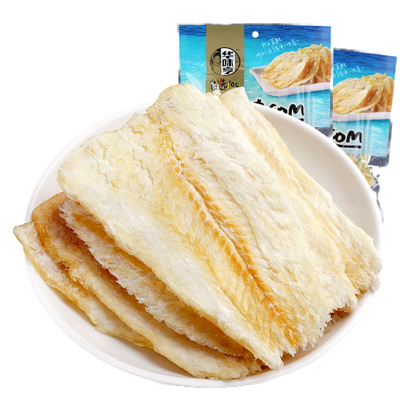 68g华味亨烤鱼片*3袋休闲零食