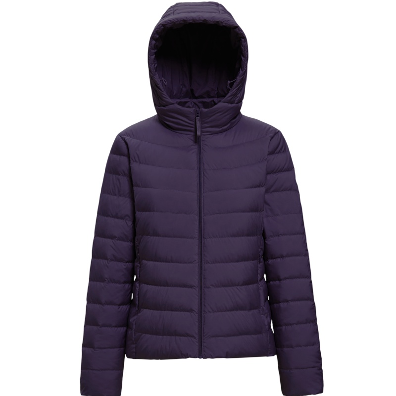 波司登2020年新款大码轻薄羽绒服女时尚妈妈装连帽B00131002B