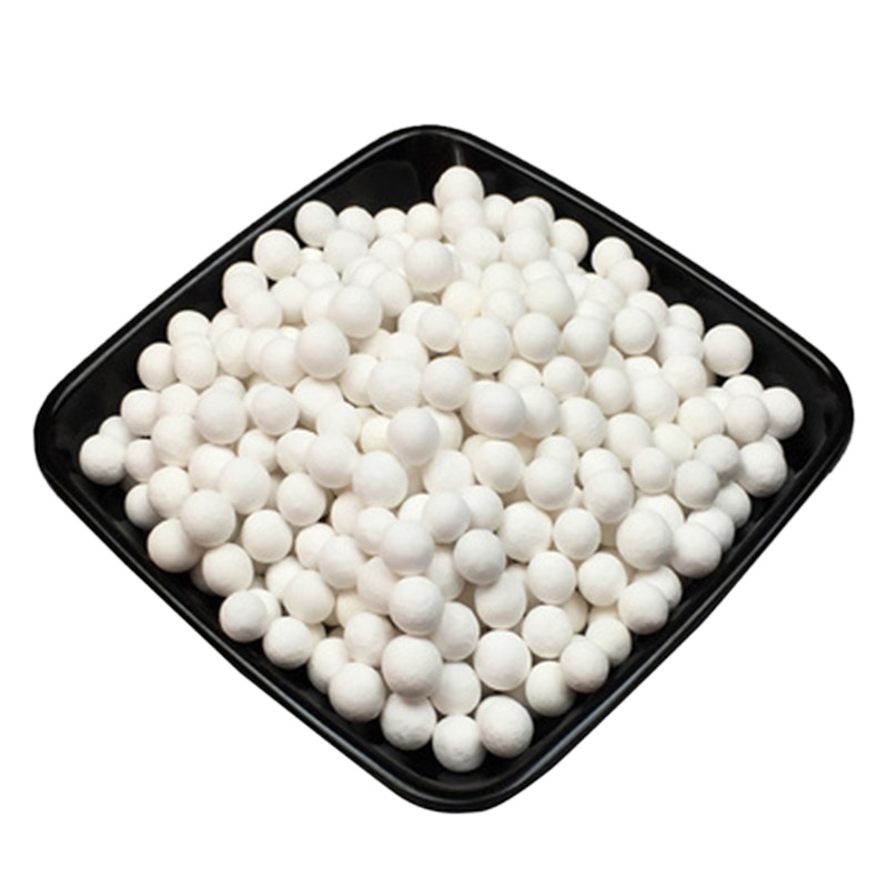 盛卓基 三氧化二铝 圆球状 直径6-8mm 1kg 白色