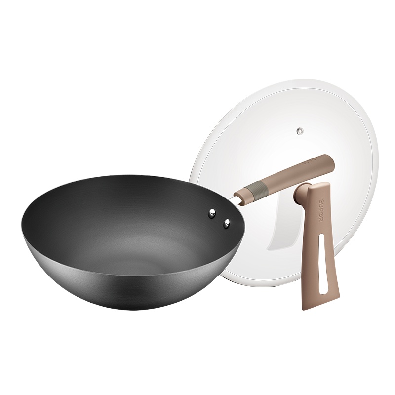 苏泊尔(SUPOR)有钛真不锈铁锅 30cm HC30A2