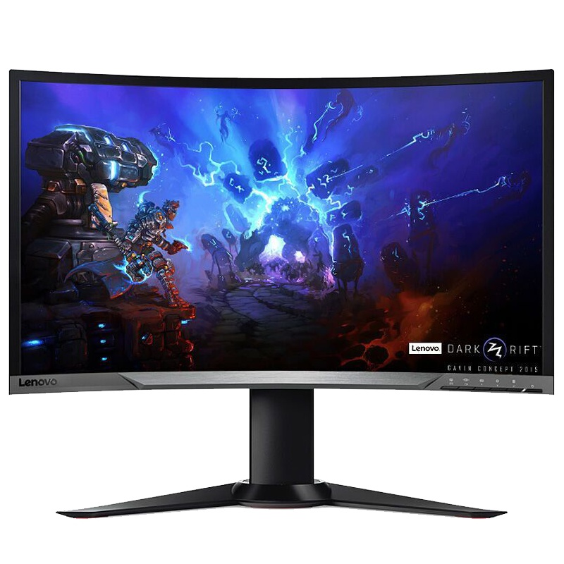 联想(Lenovo)拯救者 Y27F 27英寸曲面 高端显示器 1800R曲面游戏电竞显示器 HDMI/DP/USB