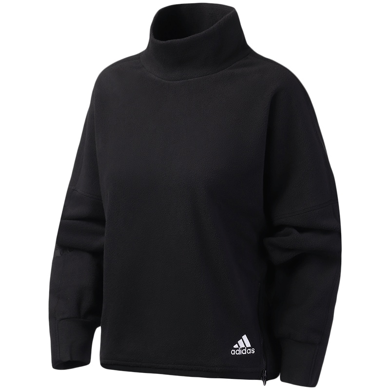 阿迪达斯女服卫衣高领套头休闲运动服FR5979