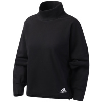 阿迪达斯女服卫衣高领套头休闲运动服FR5979