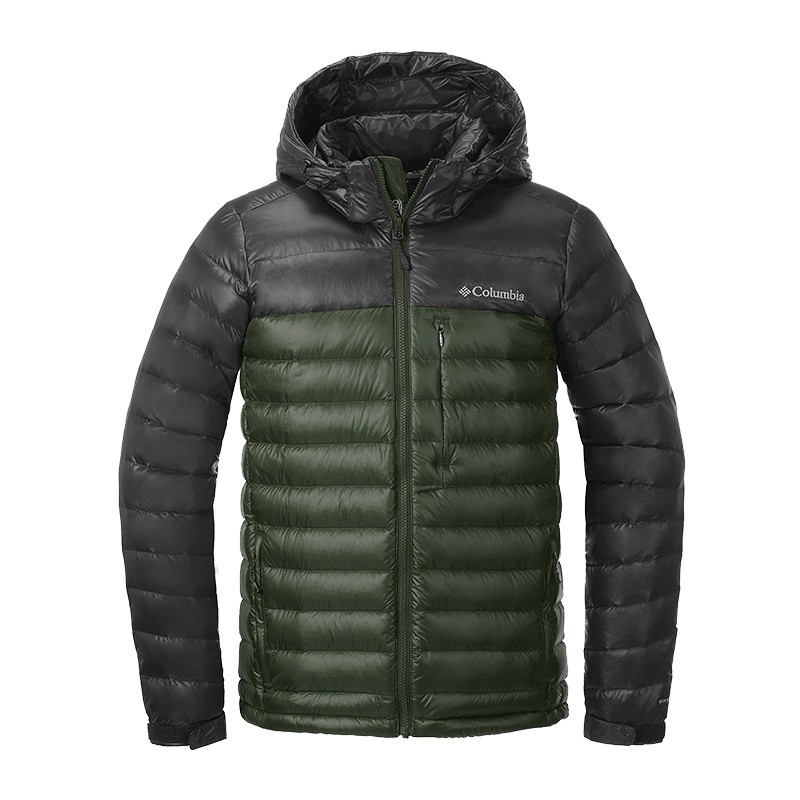 哥伦比亚(Columbia)户外男装热能反射700蓬白鹅绒羽绒服PM5397