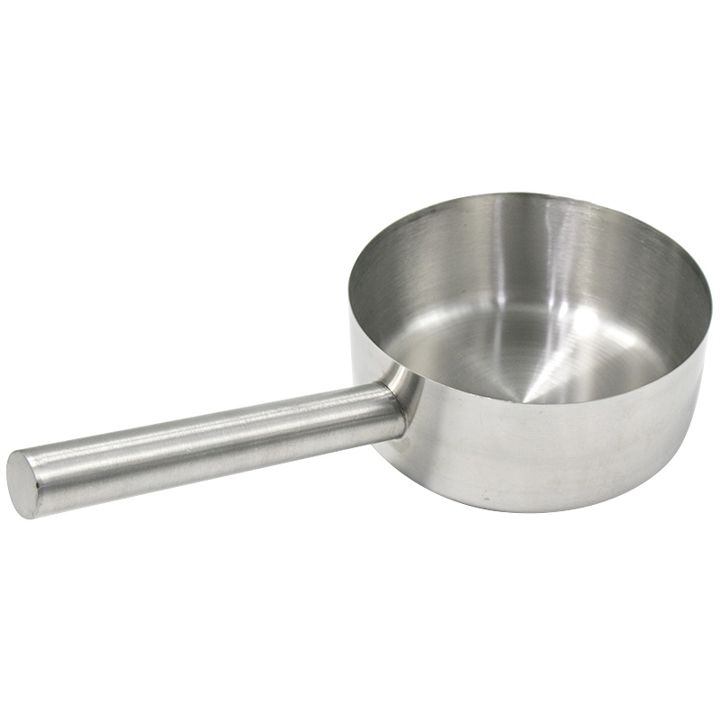 冰禹 BY-2420 加厚不锈钢瓢多功能中药瓢水瓢拌菜拌凉皮瓢盆不锈钢水勺汤瓢舀水 口径18CM