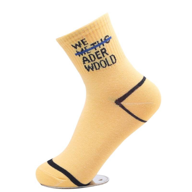 6双浪莎袜子女中筒袜纯棉可爱日系学院风全棉秋冬款女士棉袜ins潮