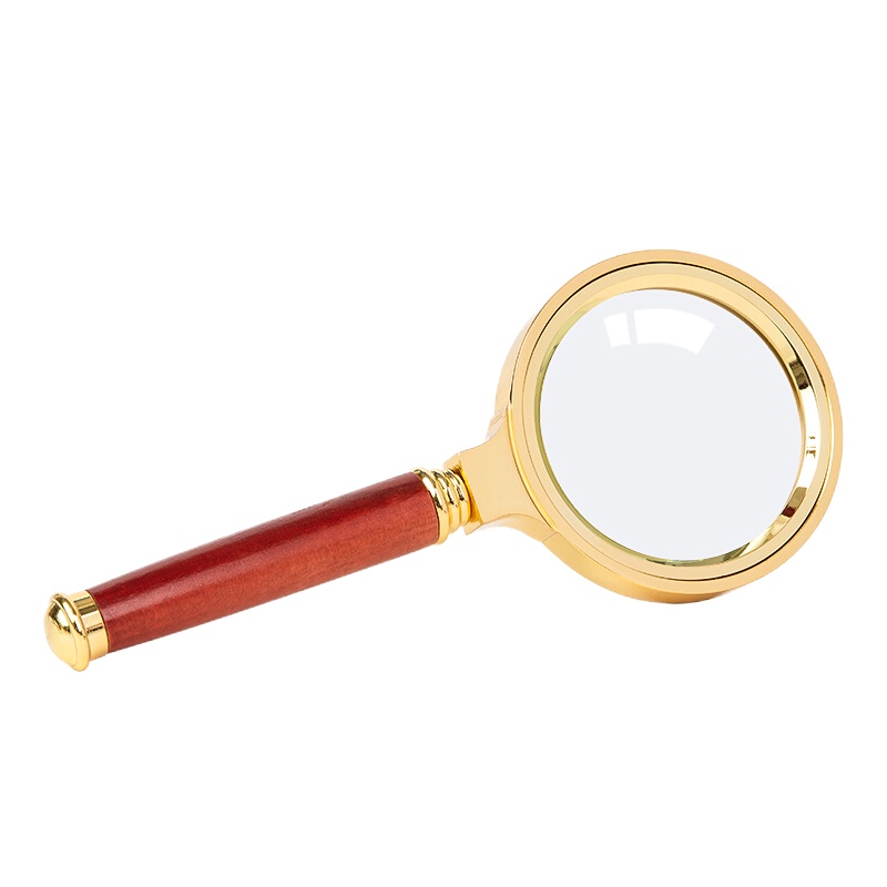 得力(deli) 放大镜 9095 金色 单只装