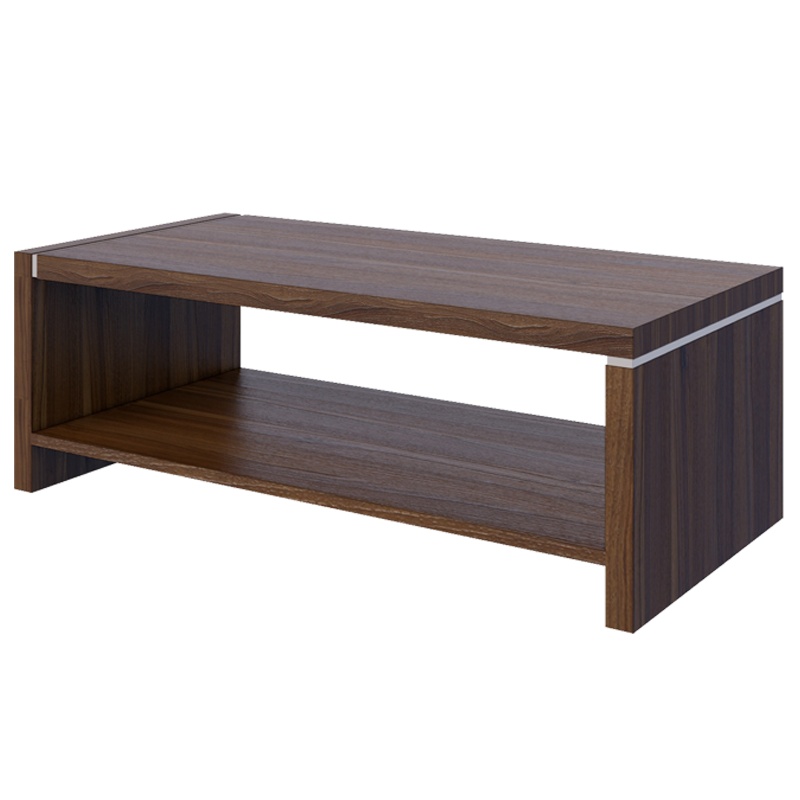 [硕辉]EUN-01F14长茶几 双层现代简约办公茶几 140*70*45cm