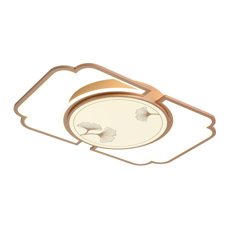 百轩新中式吸顶灯卧室灯客厅简约现代大气家用圆形餐厅灯中国风书房灯饰D1177