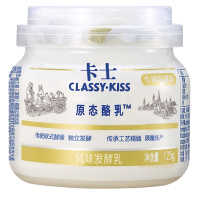 卡士(CLASSY-KISS)原态酪乳125g*6罐 低温原味酸奶酸牛奶 风味发酵乳