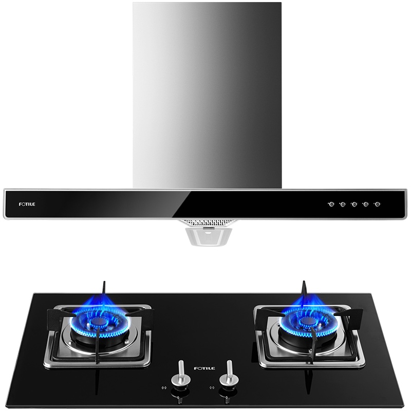 方太(FOTILE)新品 油烟机 抽吸油烟机灶具燃气灶煤气灶套餐烟灶套装 欧式厨房家用EH37+FD21BE