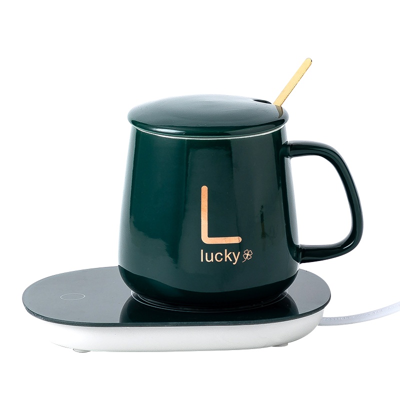 苏宁极物 LUCKY陶瓷马克杯礼盒款 DX0101 创意咖啡杯礼品暖暖杯保温暖杯(个)