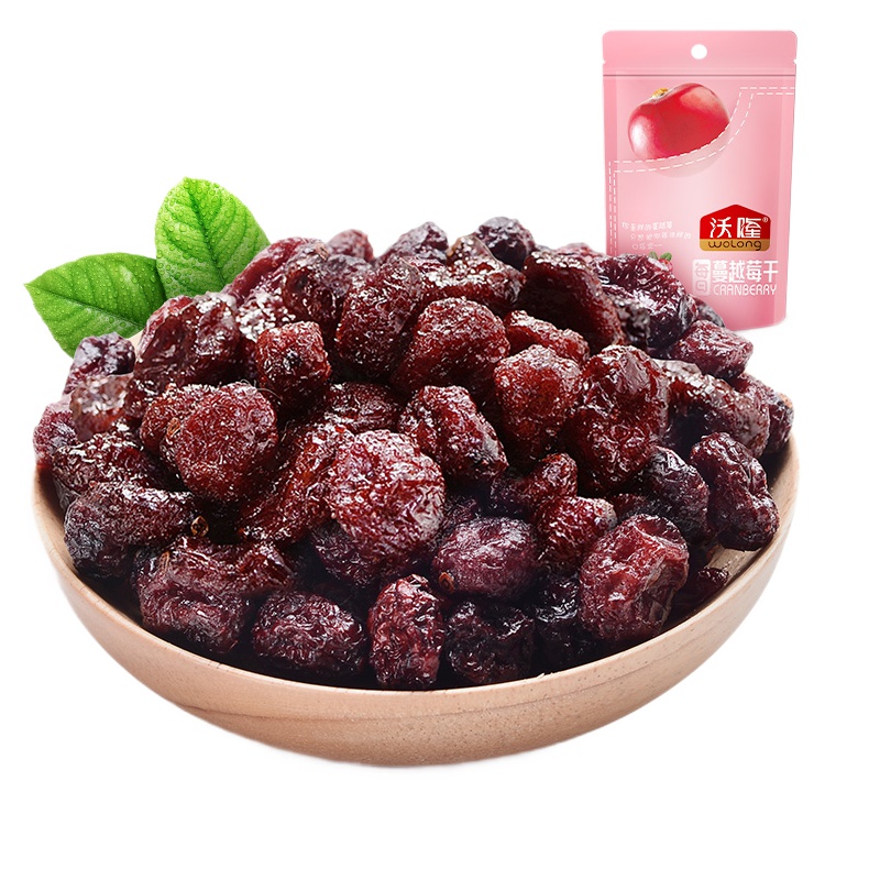 沃隆蔓越莓干80g袋装 烘焙原材料 蜜饯 果脯 休闲零食 孕妇 果干 小吃