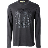 Versace jeans范思哲VJ男士T恤圆领套头长袖休闲打底【官方验货】