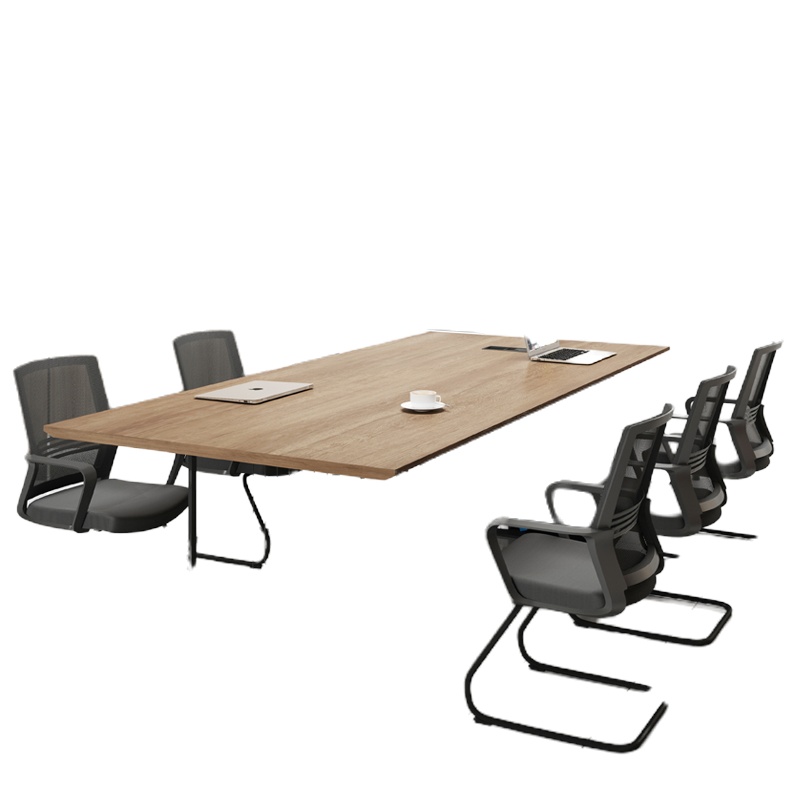 顶鸿DH-HY0370接待洽谈桌培训桌办公桌椅组合长条桌办公桌会议室桌子4M*1.2M会议桌适用于22平米房间