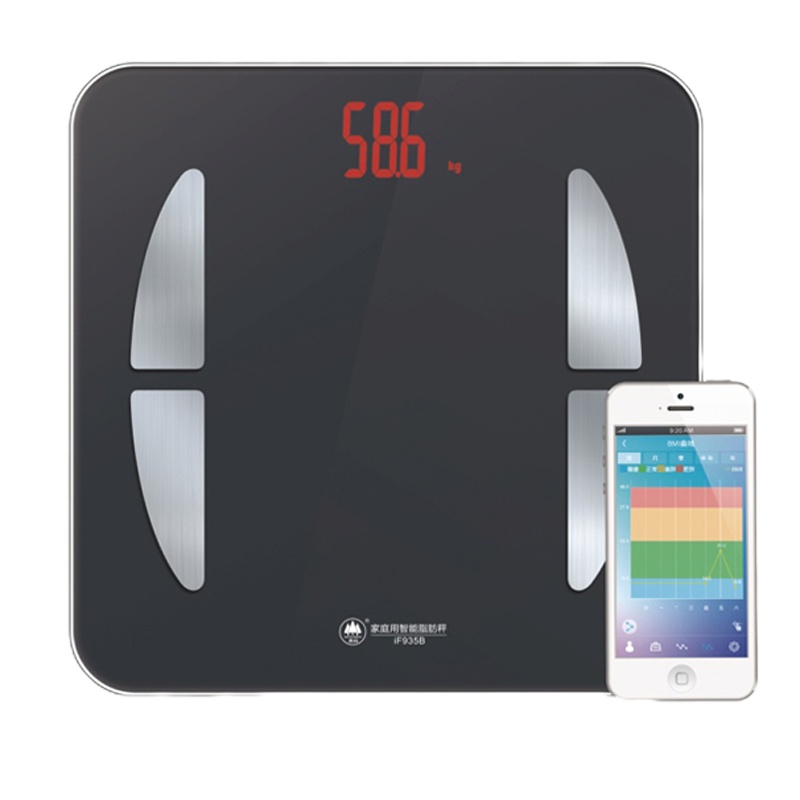 香山(SENSSUN) 蓝牙智能脂肪秤 IF1935B (七包服务)