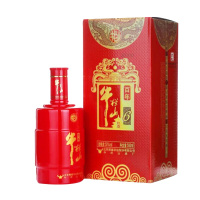 牛栏山百年二锅头白酒 百年红6 35度500ml 整箱6瓶装 婚庆送礼