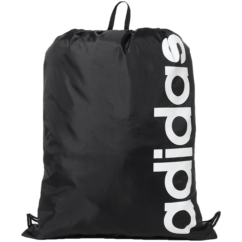 adidas男子女子抽绳包背包训练休闲运动配件DT5714. DT5714黑+白