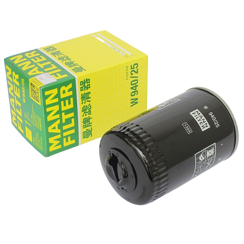 曼牌滤清器W940/25机油格滤芯适用奥迪A4 A6 100 200