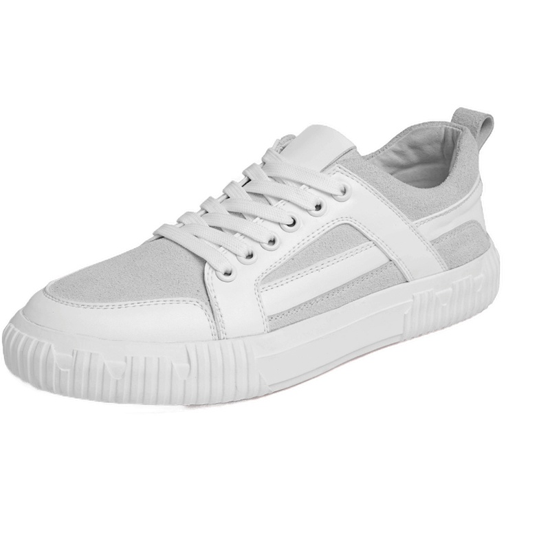 策乐(cele)男鞋新品小白鞋男时尚板鞋男低帮韩版男士休闲鞋透气潮鞋DP-8806