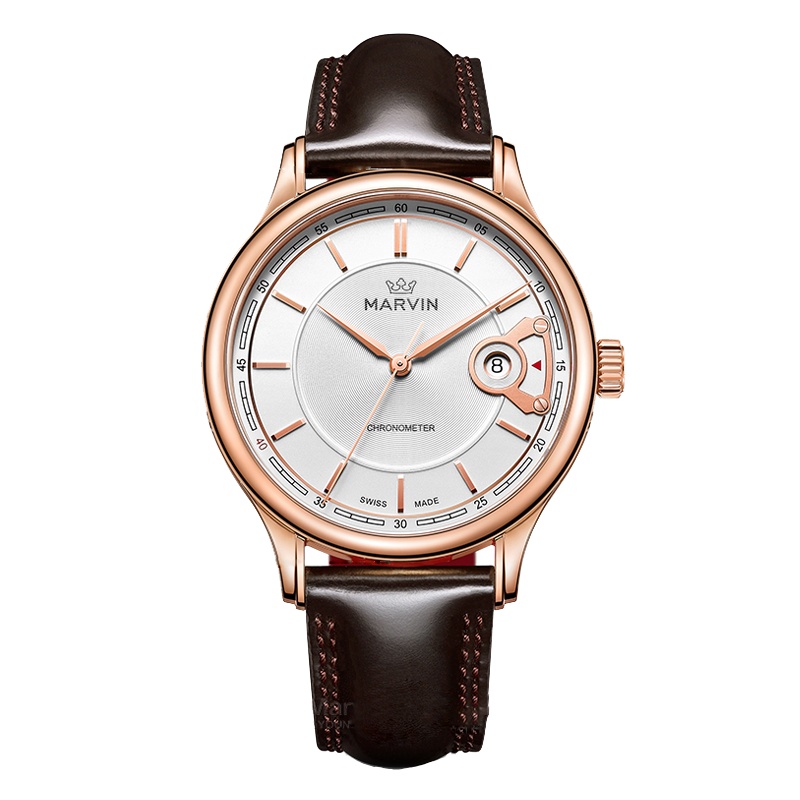 摩纹(MARVIN)瑞士手表莫尔顿名侦探系列天文台自动机械男士手表M139.53.21.74