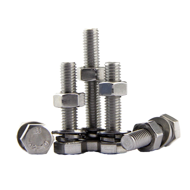 NKT企业定制 六角螺拴8*30mm 10个 组