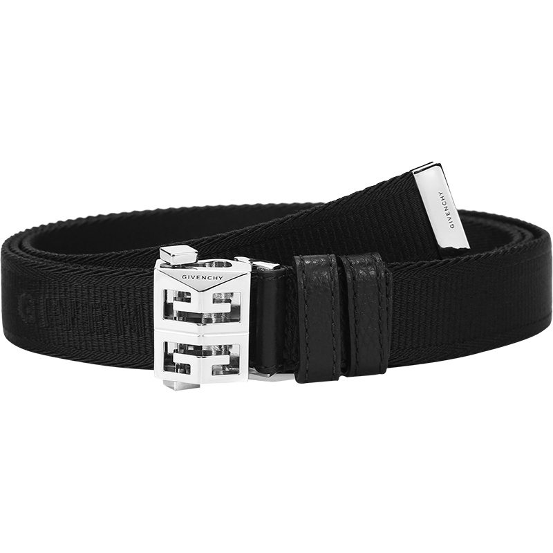 纪梵希 GIVENCHY 男士织物带扣式腰带BK404FK14F
