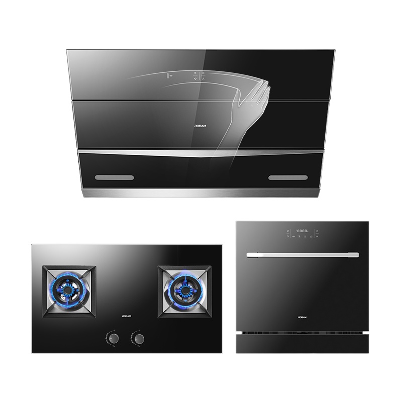 [王者新品]老板(ROBAM)烟灶洗套餐22立方侧吸式油烟机烟机燃气灶洗碗机套装27N0H+36B5X+WB781X