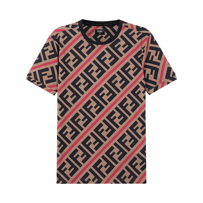FENDI 男士 棉质圆领短袖T恤FY0894 A7A8