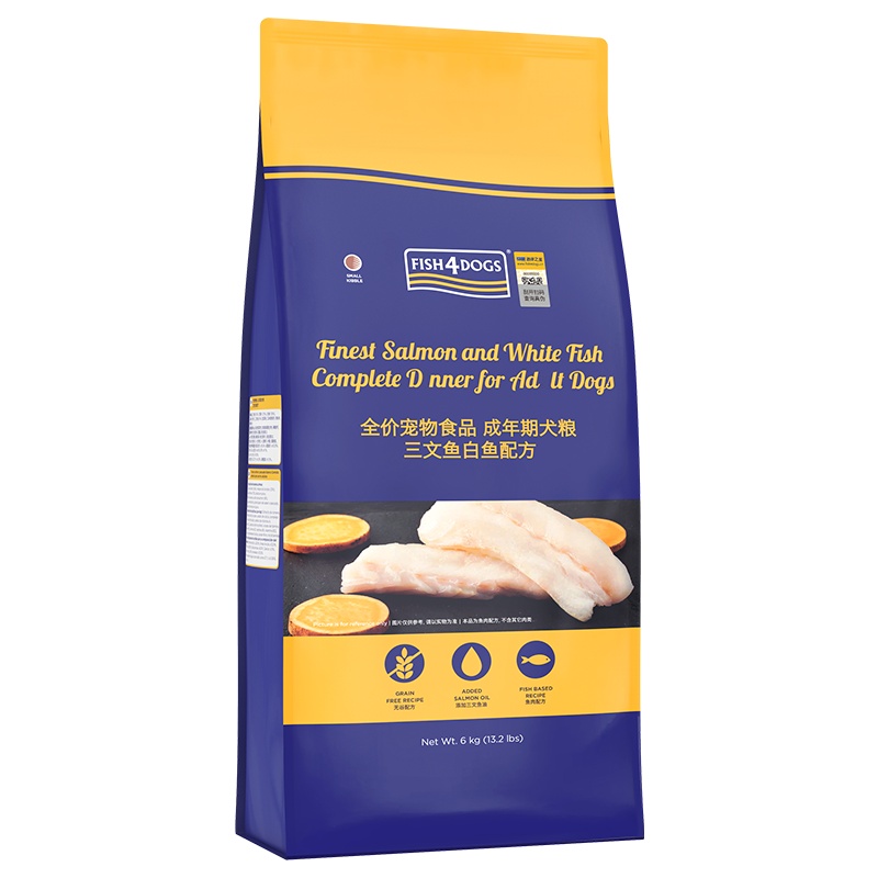 海洋之星深海鱼成犬6kg狗粮中小型犬无谷天然粮泰迪雪纳瑞通用型