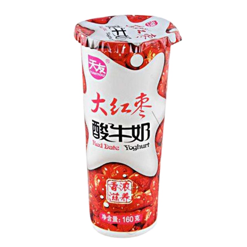 天友新鲜杯大红枣酸奶160g
