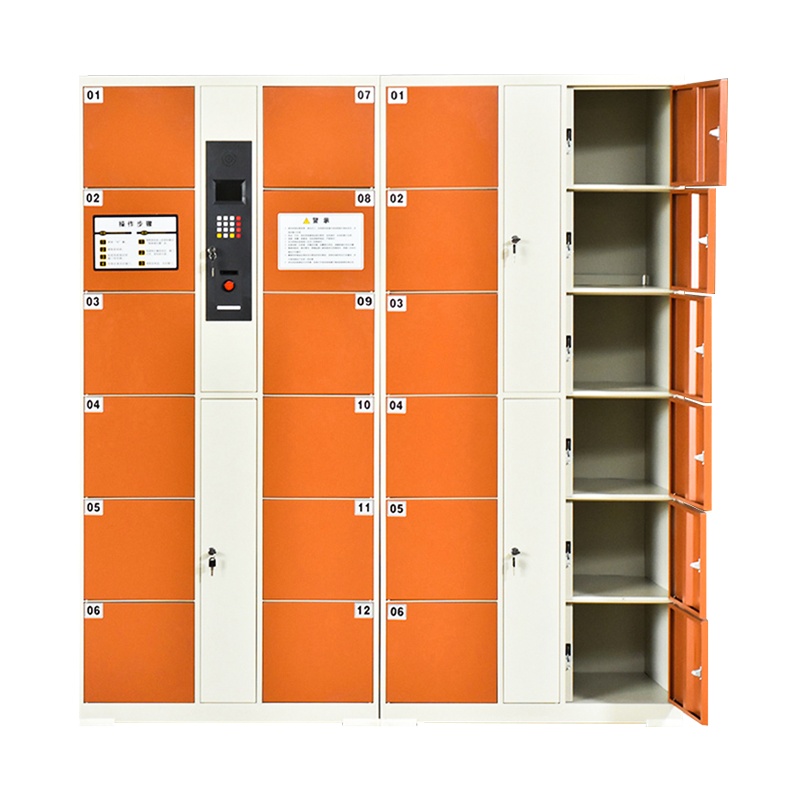 东港家具 条码型电子存包柜,超市寄存柜,手机存放柜,投币刷卡扫码,健身房,美容院,储物柜