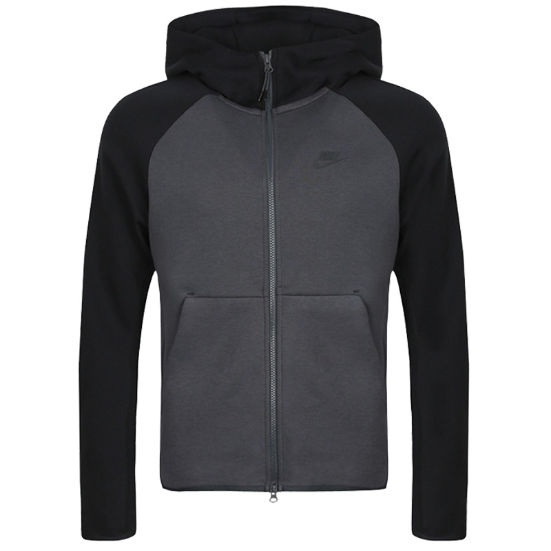 耐克(NIKE)男子运动连帽外套 AS M NSW TCH FLC HOODIE FZ 928484-060