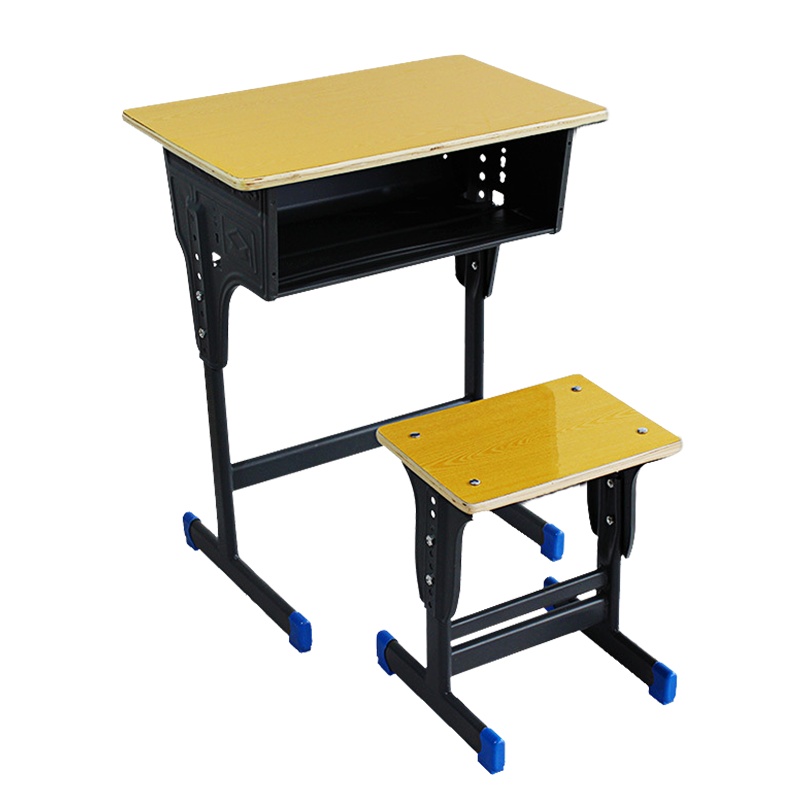 [红心家居]课桌椅学习书桌可升降培训桌椅简约单人学习桌椅