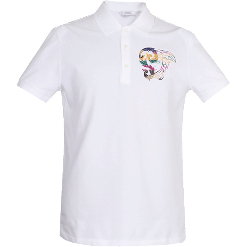 VERSACE COLLECTION 范思哲男士棉质短袖POLO衫 V800543U VJ00068