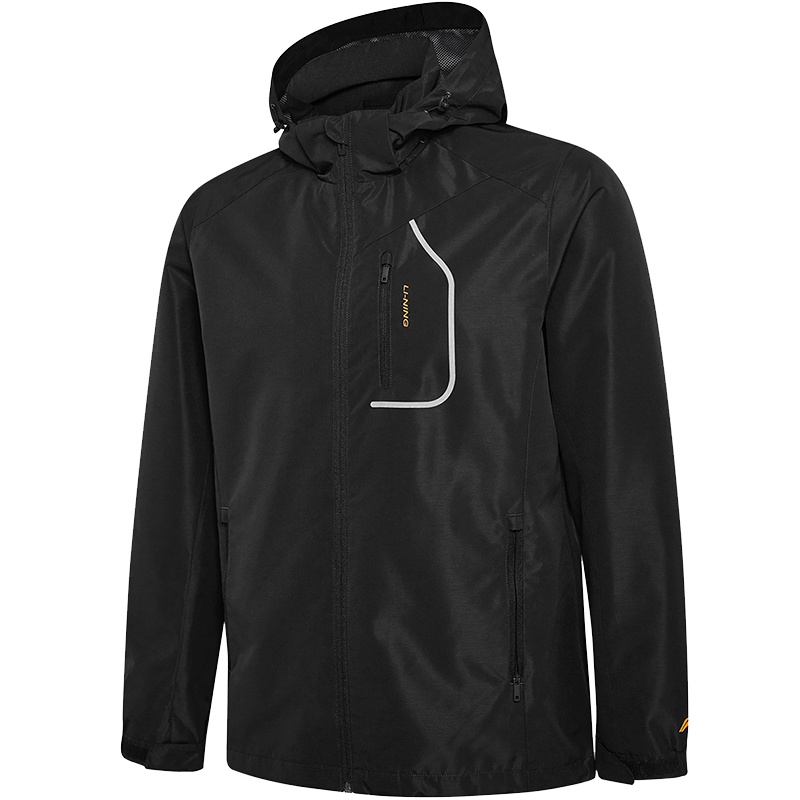 李宁男士开衫连帽运动外套风衣