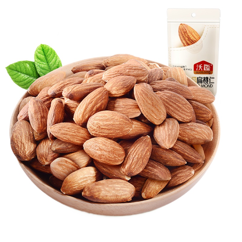 沃隆 扁桃仁 50g袋装 每日坚果 干果 炒货 办公室 休闲零食 巴旦木仁