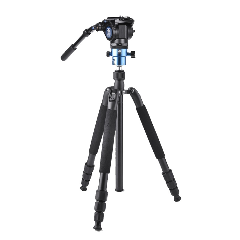 思锐(SIRUI)VHD-2004+VH10铝合金三脚架套装专业单反相机摄像机液压云台