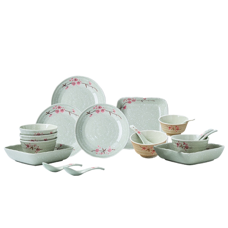 菲米·生活 蓝芯手绘餐具组合 FM-TC712 套装