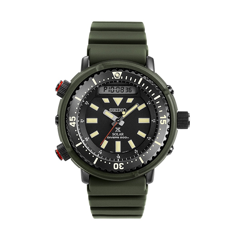 SEIKO精工手表男PROSPEX潜水表光能表运动男表SNJ031P1